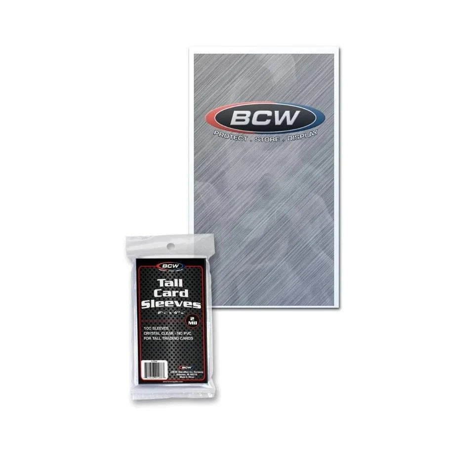 BCW Tall Trading Card Sleeves