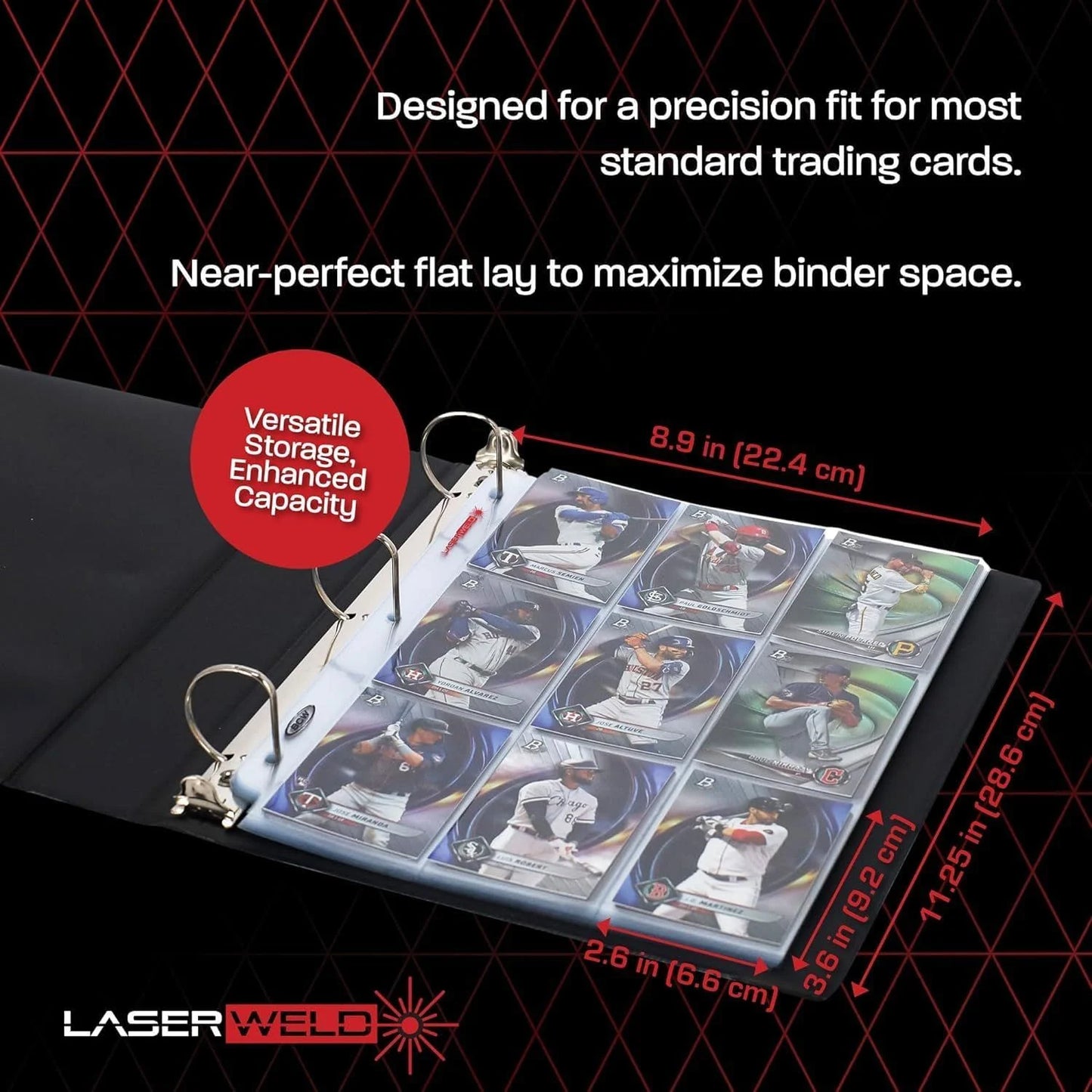 LaserWeld® 9-Pocket Page - Side Load (50 CT. Pack)