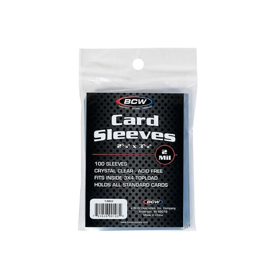 BCW Standard Card Sleeves (100ct)