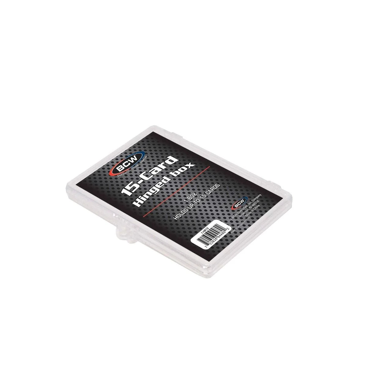 BCW Hinged Trading Card Box - 15 Count