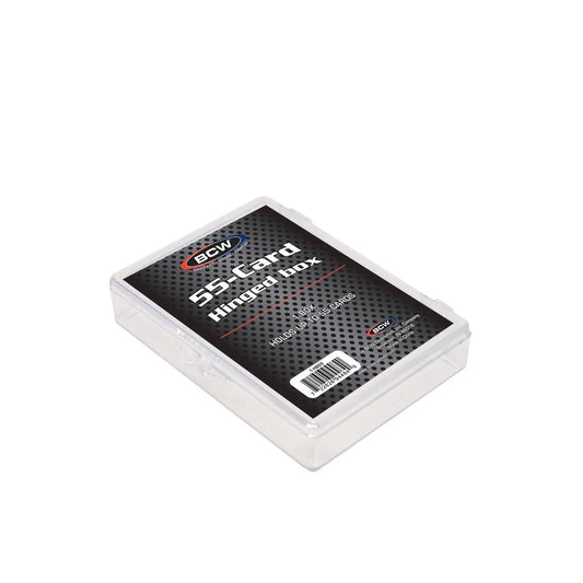 BCW Hinged Trading Card Box - 55 Count