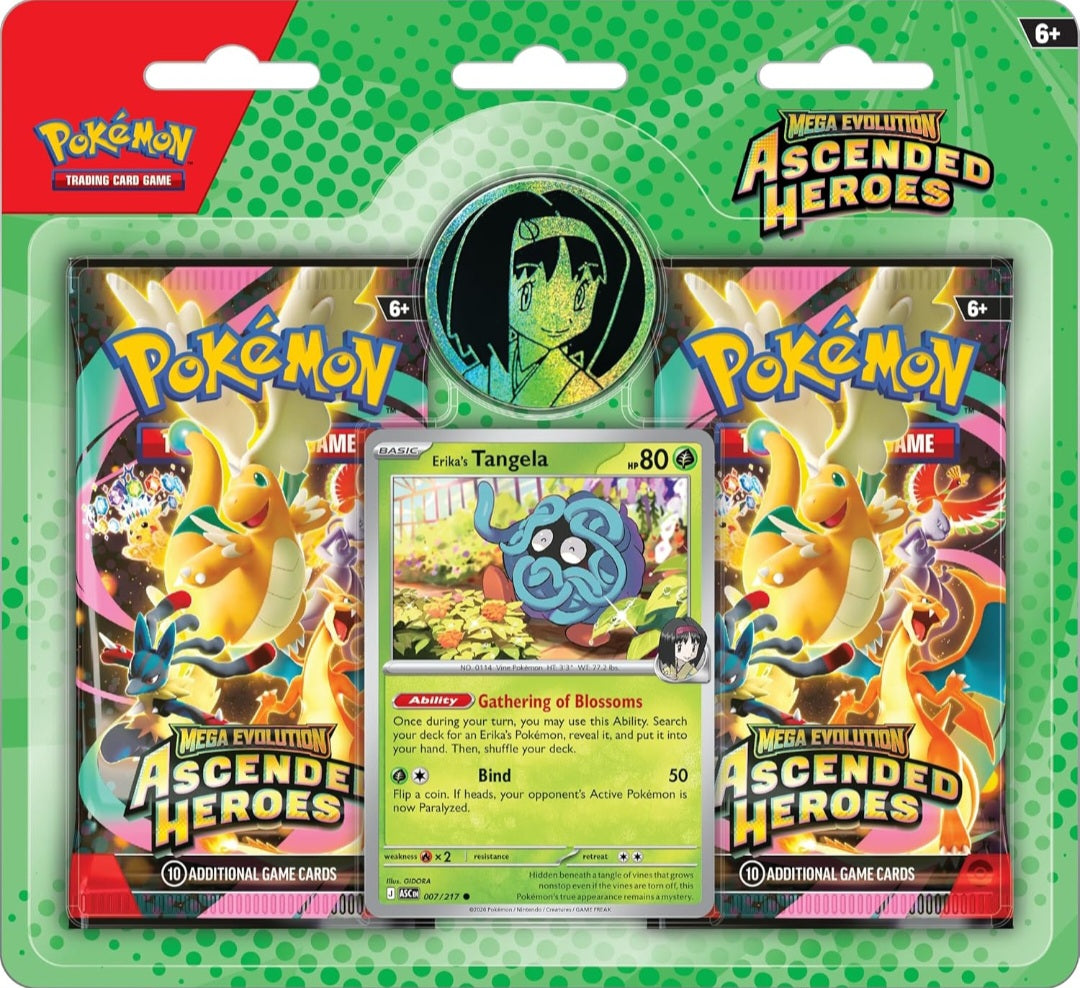 Mega Evolution: Ascended Heroes: 2-Pack Blister (Random Promo)