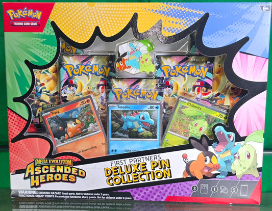 Mega Evolution Ascended Heroes Deluxe Pin Collection